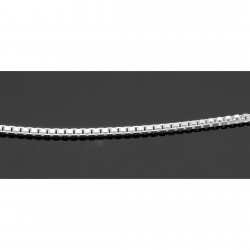 Box Chain Necklace - 20 inch - Sterling Silver