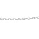 Light Oval Cable Chain Necklace - 20 inch - Sterling Silver - C-LTOVAL-20