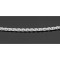 Spiga / Wheat Chain Necklace - 18 inch - Sterling Silver