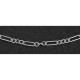 Sterling Silver 18 inch Heavy Deco Link Chain Necklace Trigger Lobster Claw Clasp - C-DECO-HEAVY-18