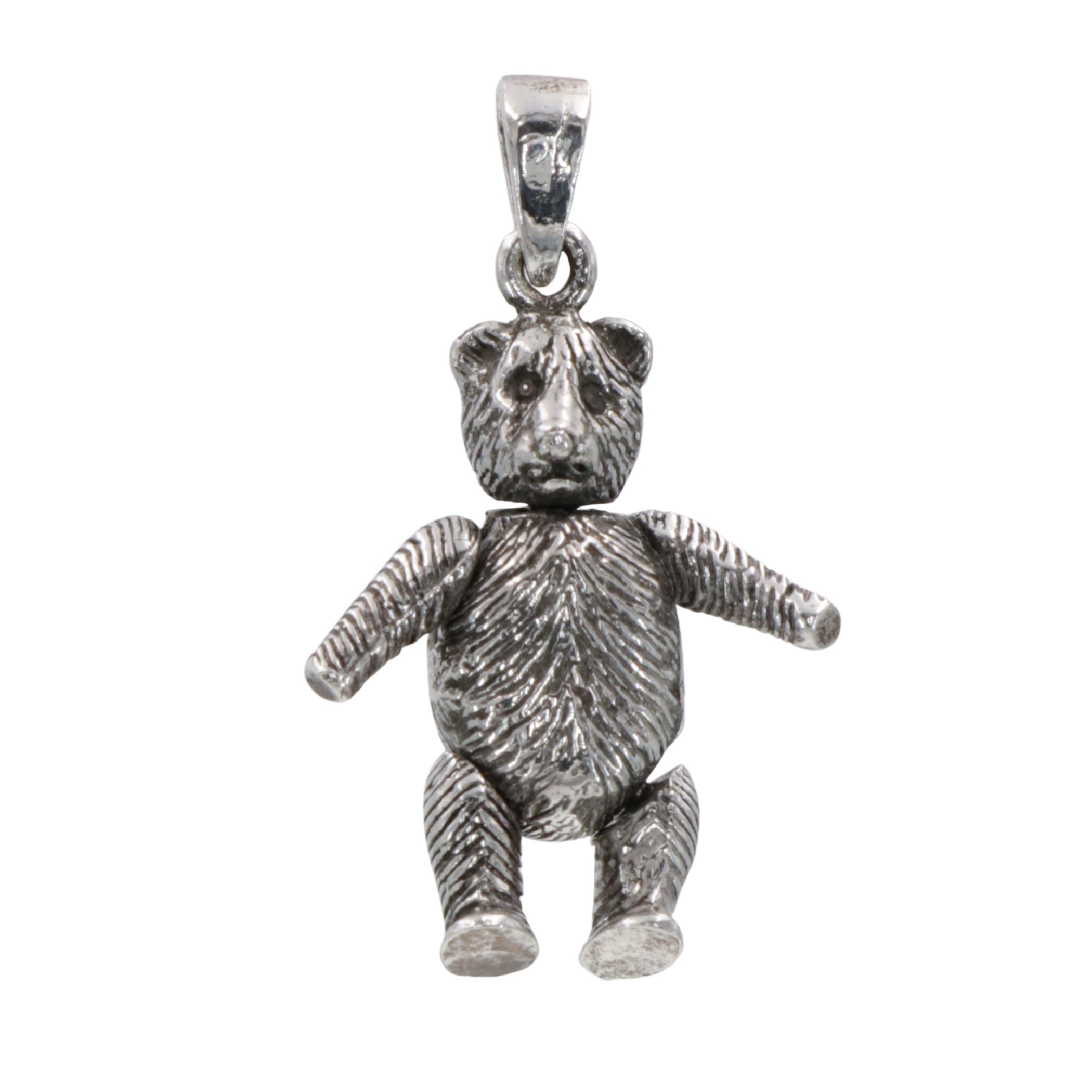 Sterling Native American Bear Necklace – Fringe & Flair