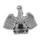 Classic American Bald Eagle Charm or Pendant - Sterling Silver - CH-104