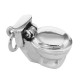 Sterling Silver Movable Toilet Charm Pendant Lid Opens - Potty - CH-6080