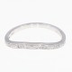 Vintage Inspired Art Deco Style Matching Band for FR-1832 or stackable band 14kt White Gold Filigree Ring - FRB-1832-WG