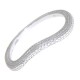 Matching Band for FR-1844 14kt White Gold Filigree Ring - FRB-1844-WG