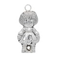 Sterling Silver Raggedy Ann Christmas / Holiday Ornament Sterling Silver Raggedy Ann Christmas / Holiday Ornament