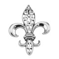 Filigree Fleur de Lis Pendant - Sterling Silver Filigree Fleur de Lis Pendant - Sterling Silver