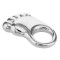 Very Cute Baby Foot Rattle - Sterling Silver Baby Rattle Made in Italy