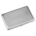 LAST ONE - ONLY 1 IN STOCK - Fine Italian Made Business Card Case w/ Push Button Closure - Sterling Silver