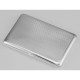 Fine Italian Made Business Card Case w/ Push Button Closure - Sterling Silver - I-705