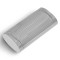 Two Compartment Handmade Italian Oval Tubular Shaped Sterling Silver Pillbox