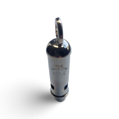 English Bobby's Whistle - Silver Plated - Made in England by ACME CITY - J-2431 English Bobby's Whistle - Silver Plated - Made in England by ACME CITY - J-2431