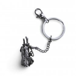 Sterling Silver Classic Golf Bag Keychain / Stainless Steel Keyring and Chain Sterling Silver Classic Golf Bag Keychain / Stainless Steel Keyring and Chain