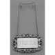 Tequila Liquor Decanter Label / Tag - Sterling Silver - LL-109