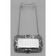 Tequila Liquor Decanter Label / Tag - Sterling Silver - LL-509