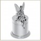 Beautiful Baby Keepsake Sterling Silver Tooth Fairy or First Curl Box made in USA - ML-4811
