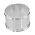 Sterling Silver Napkin Ring - Round - Made in Italy