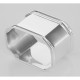 Sterling Silver Napkin Ring - Octagonal - Made in Italy - NR-43