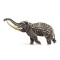 Fine Bead Set Marcasite Elephant Pin or Brooch - Sterling Silver