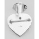 Art Deco Style Heart Vase Pin - Sterling Silver - PX-8023