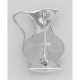 Antique Style Floral Pitcher Vase Pin - Sterling Silver - PX-8036