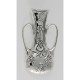 Floral Vase Pin - Sterling Silver - PX-8052