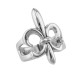 Classic Fleur de Lis Ring - Sterling Silver - R-2818