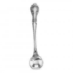 Vintage Style Sterling Salt Spoon Vintage Style Sterling Salt Spoon