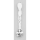 Classic Berry Style Sterling Silver Salt Spoon - SS-66523