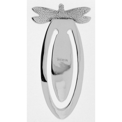 Dragonfly Silver Bookmark - Book Mark - X-257