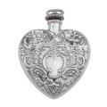 Classic Small Heart Perfume Bottle or Memorial Ash Pendant - Sterling Silver Classic Small Heart Perfume Bottle or Memorial Ash Pendant - Sterling Silver