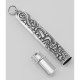 Needle Sewing Case - Needlecase - Vintage Style Sterling Silver - X-6613