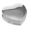 Beautiful Heart Shaped Keepsakes Pillbox in Fine Sterling Silver