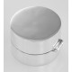Classic Engravable Round Sterling Silver Pillbox or Memorial Ash Case